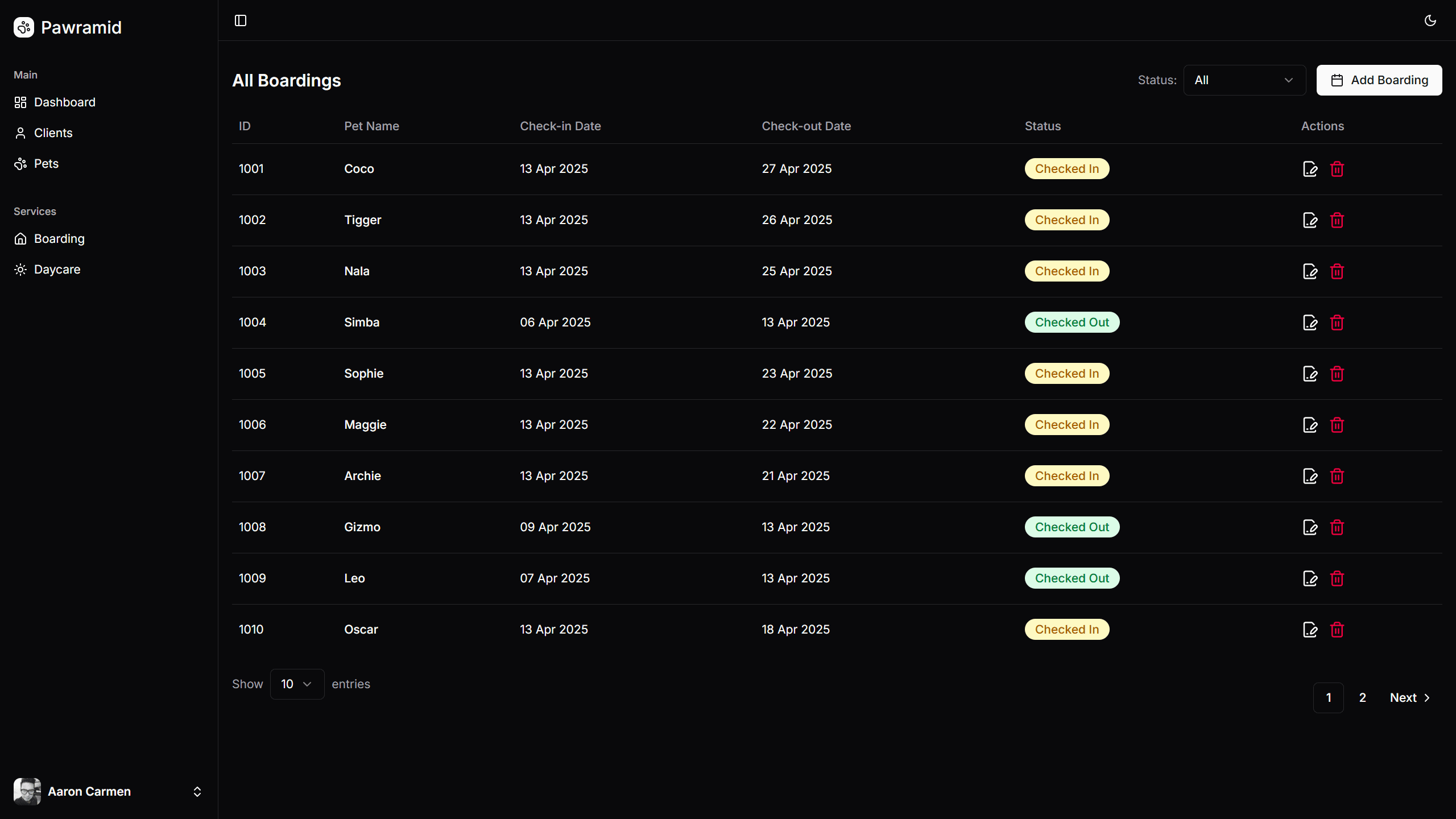 boarding preview